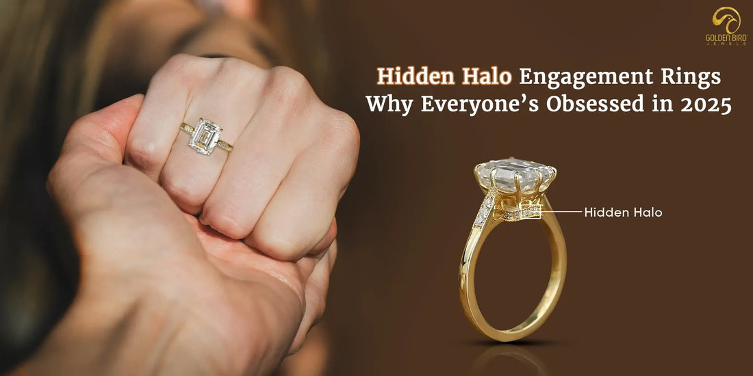 2025's trending hidden halo engagement ring style explained