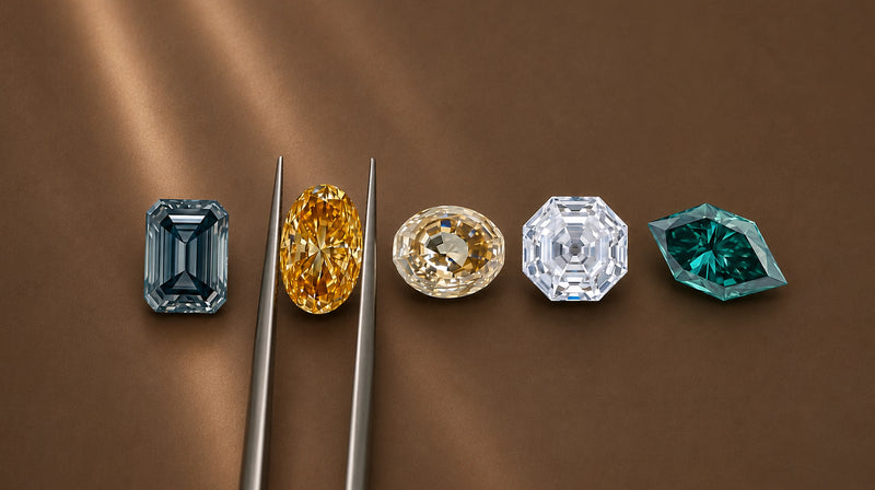 Loose Lab Grown Diamonds & Moissanite  Stone