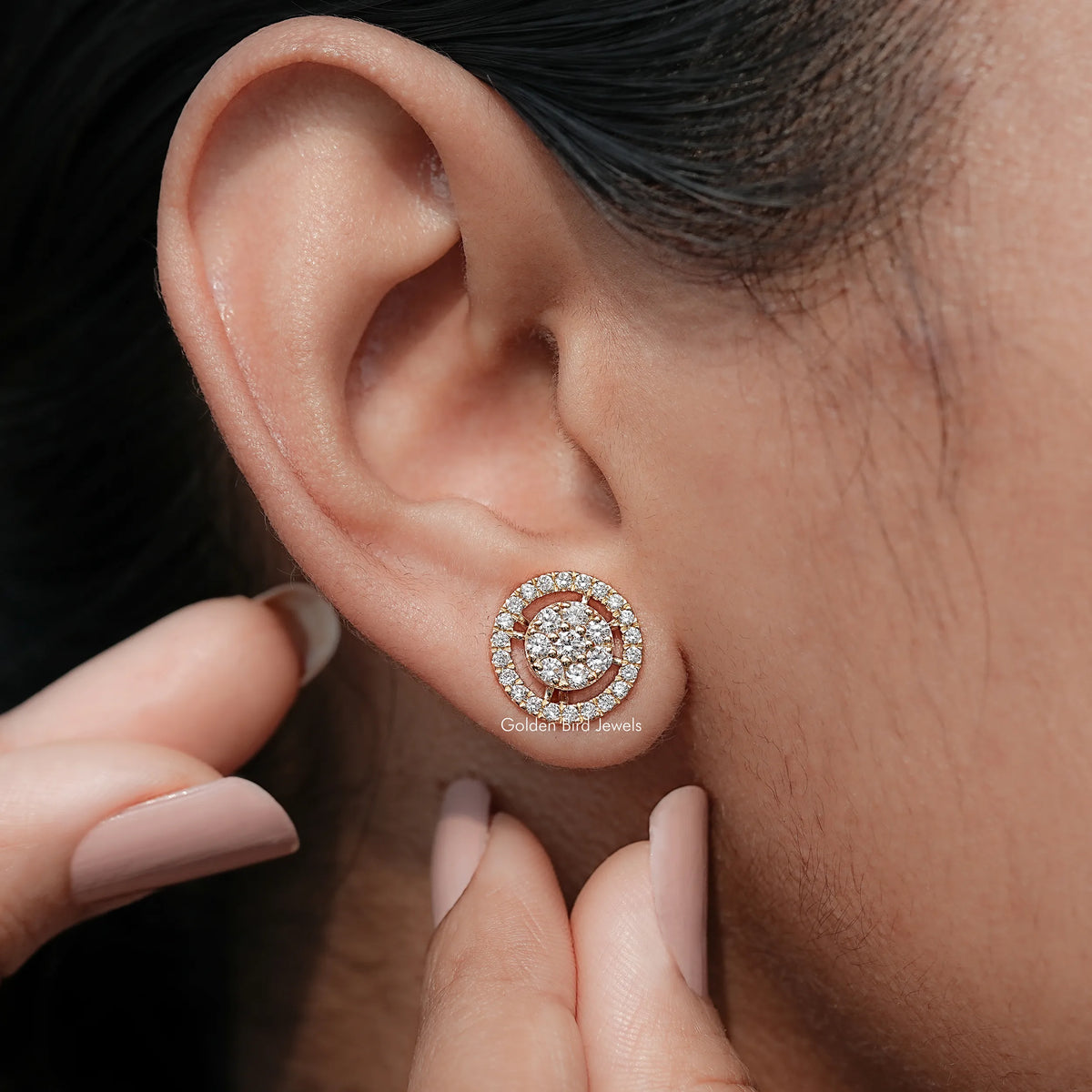 Diamond Stud Earrings for women 