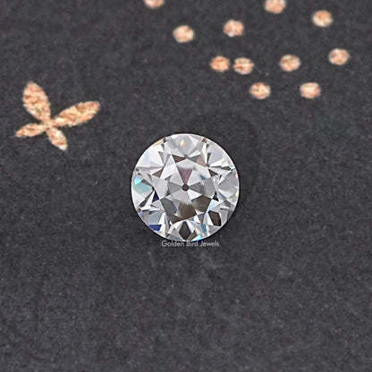 View Of European Round Loose Moissanite Stone