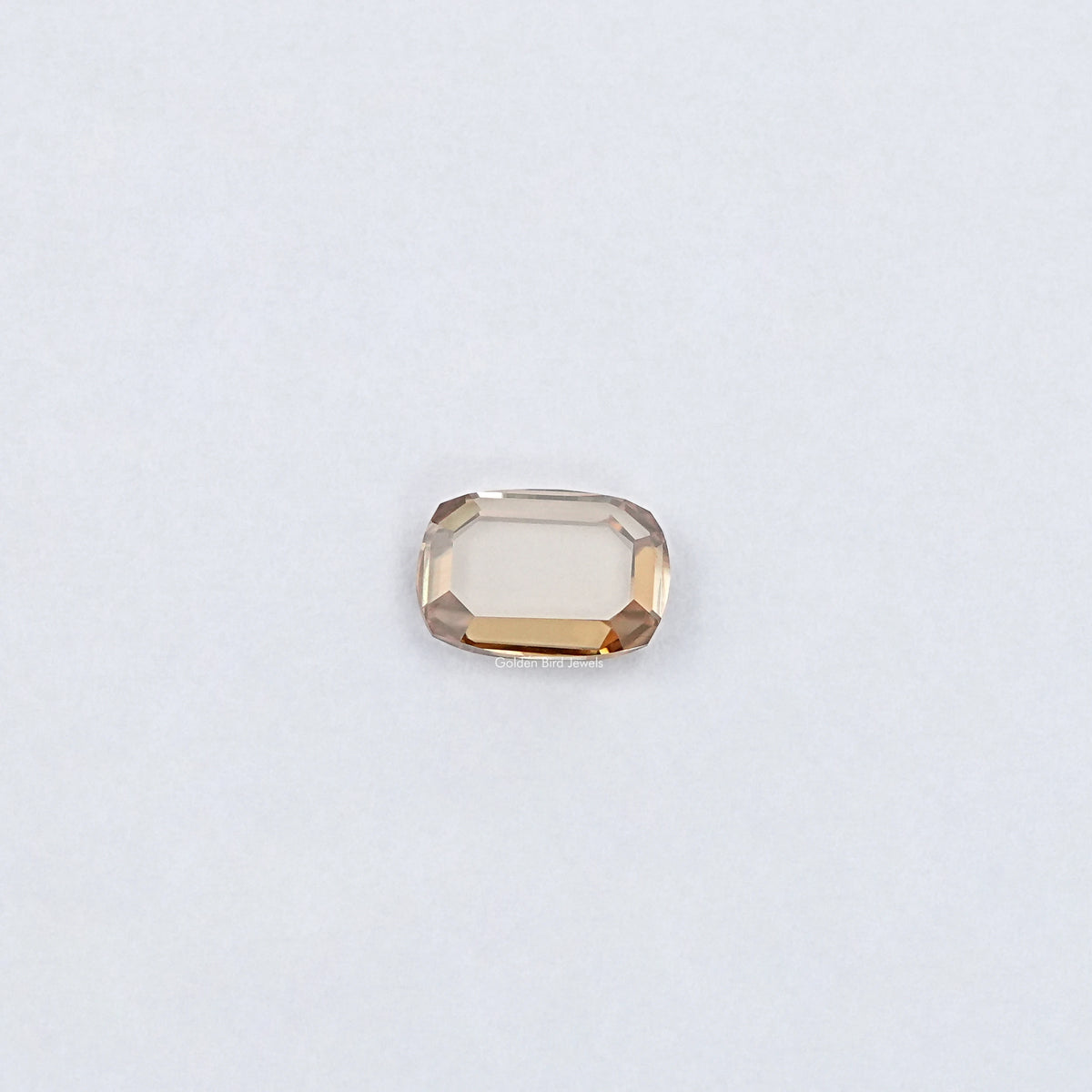 Close View Of Brown Cushion Cut Loose Stone
