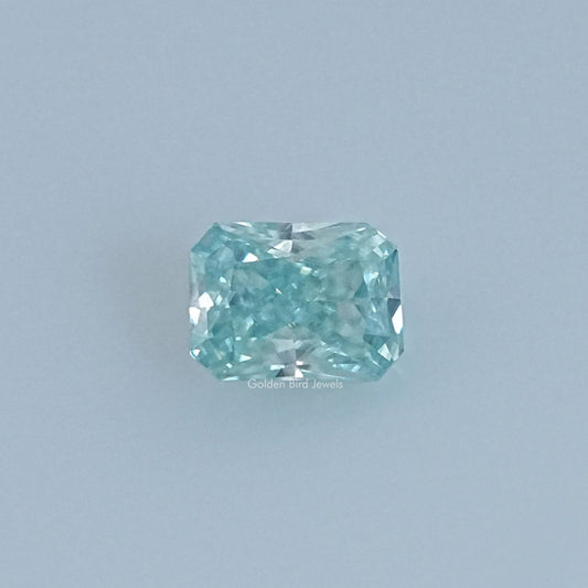 View Of Radiant Cut Loose Moissanite