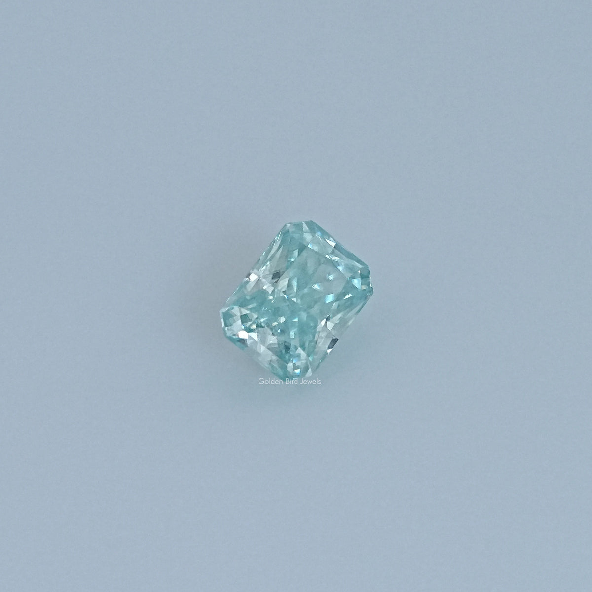 Top View of Radiant Cut Loose Moissanite